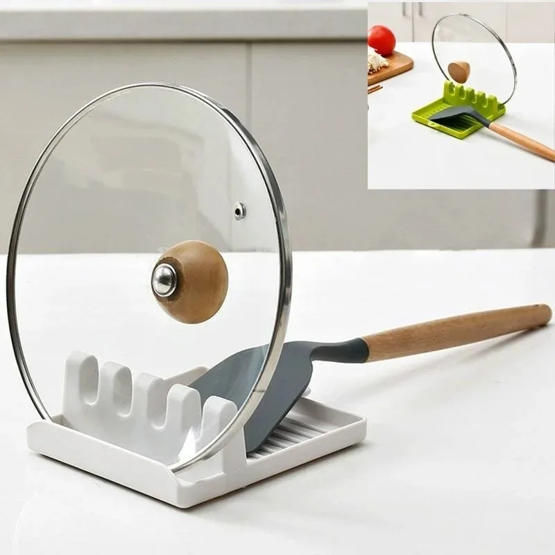 Kitchen Baking Pan Organizer - Держатель крышки кастрюли, опоры для ложки,
