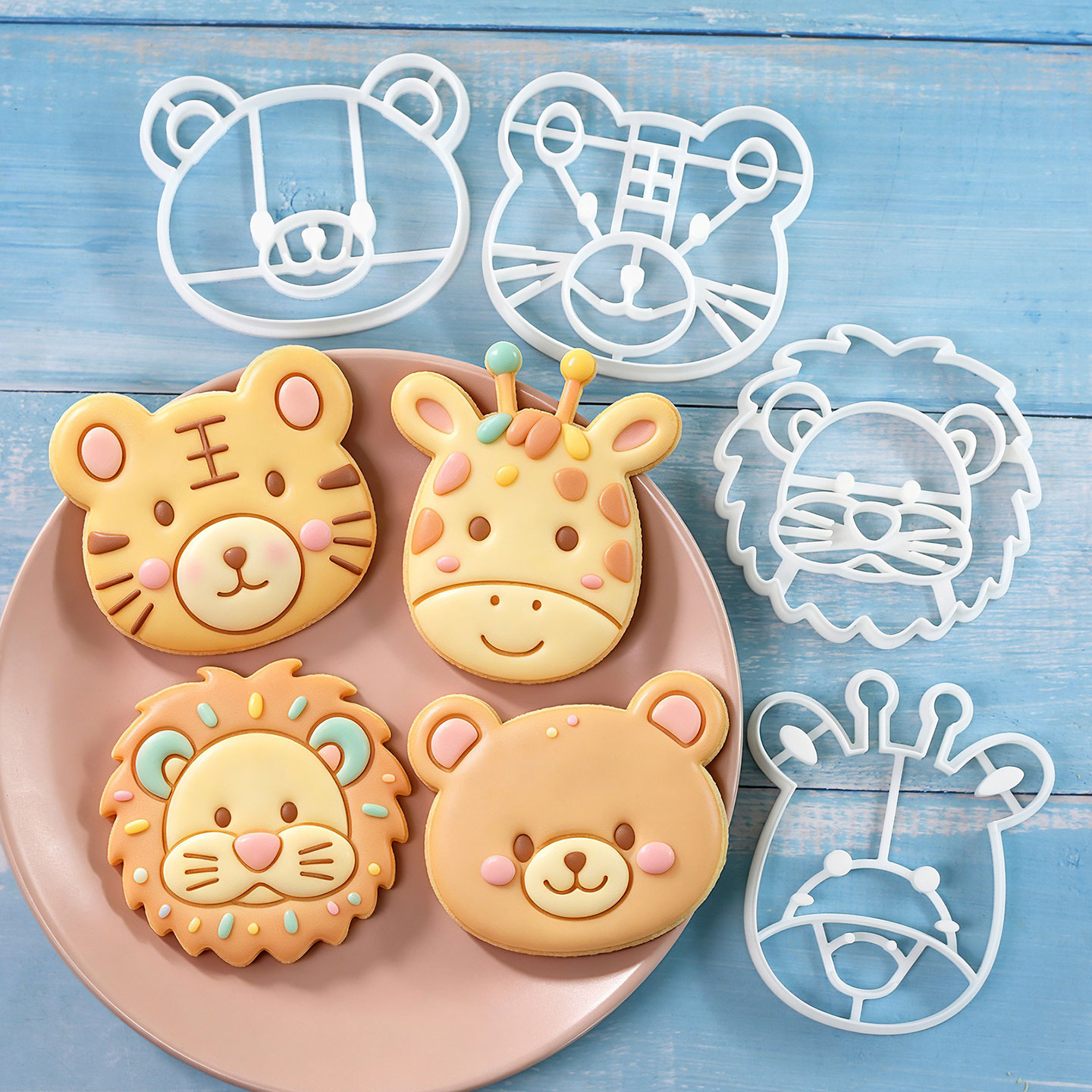 Kitchen Baking Cake - Набор из 4 формочек для печенья