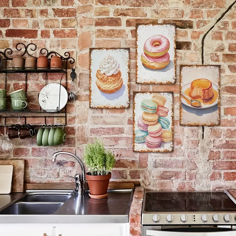 Kitchen Baking Wall Art - 2D плоская настенная табличка с изображением