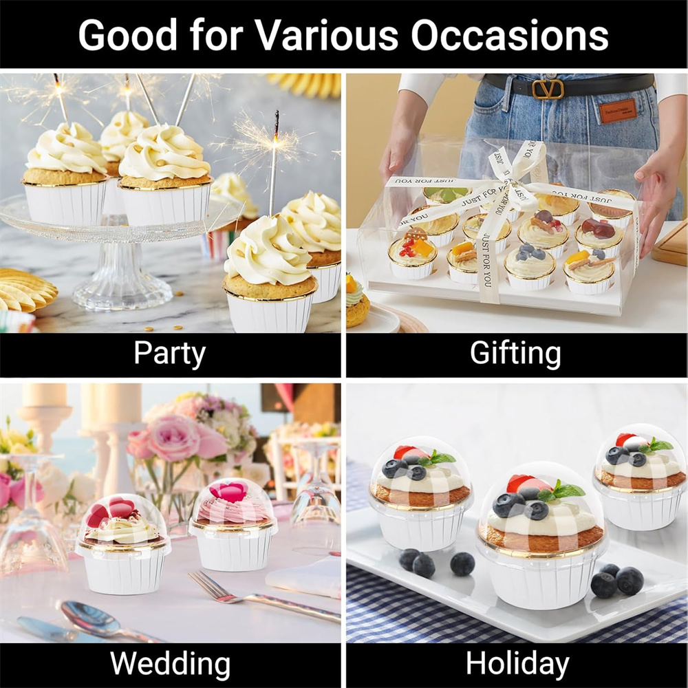 50 шт., бумажные обертки для к – обзор и цена Kitchen Baking Cake