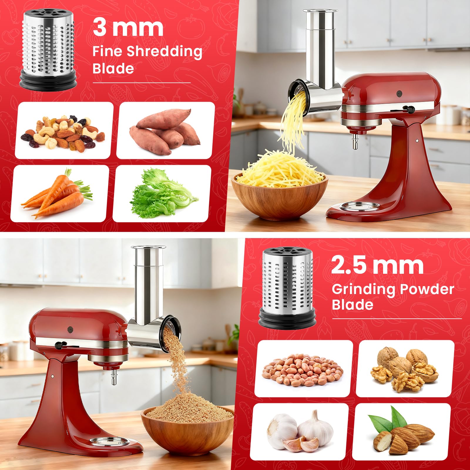 Насадка-измельчитель из нержав – обзор и цена Kitchenaid Baking Set