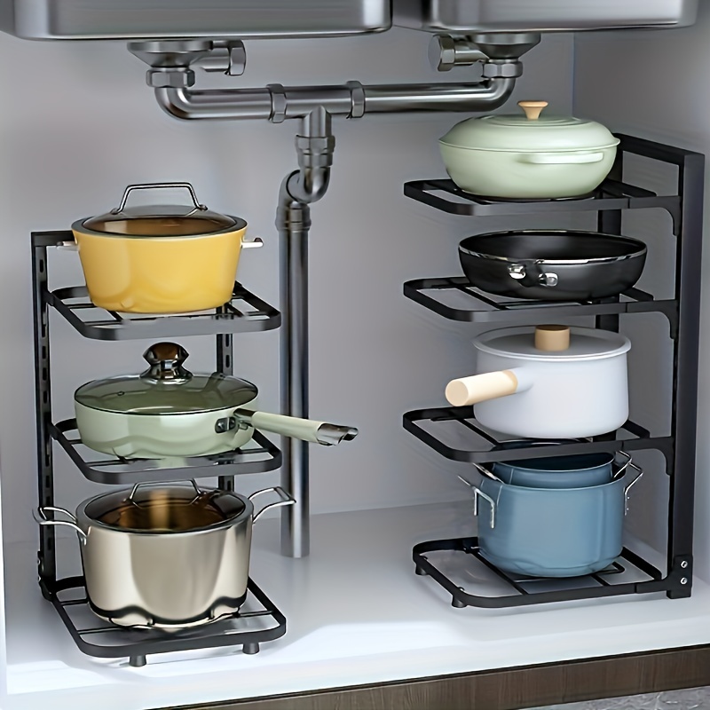 Регулируемая подставка для кас – обзор и цена Kitchen Baking Pan Organizer