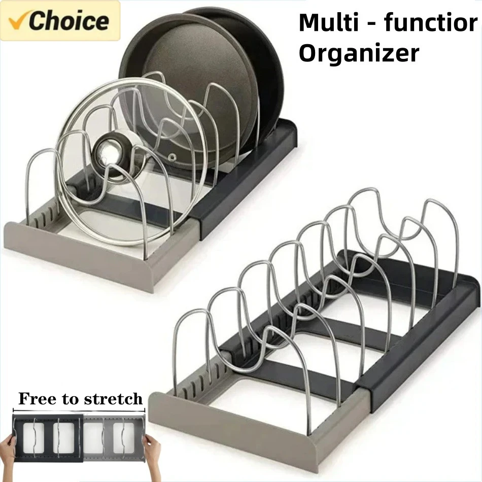 Телескопическая полка для каст – обзор и цена Kitchen Baking Pan Organizer
