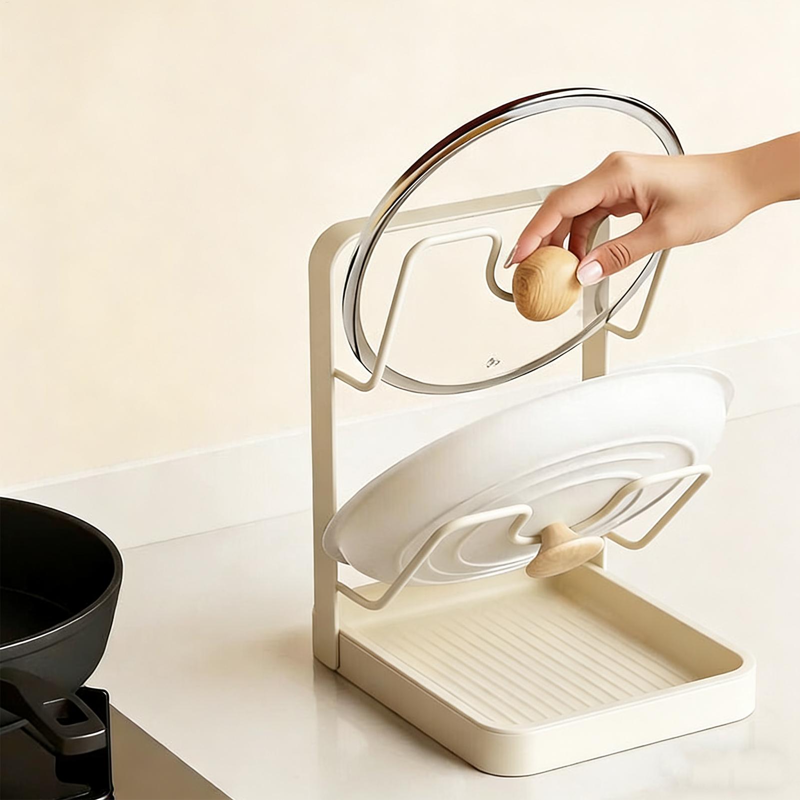 Органайзер с крышкой для кастр – обзор и цена Kitchen Baking Pan Organizer