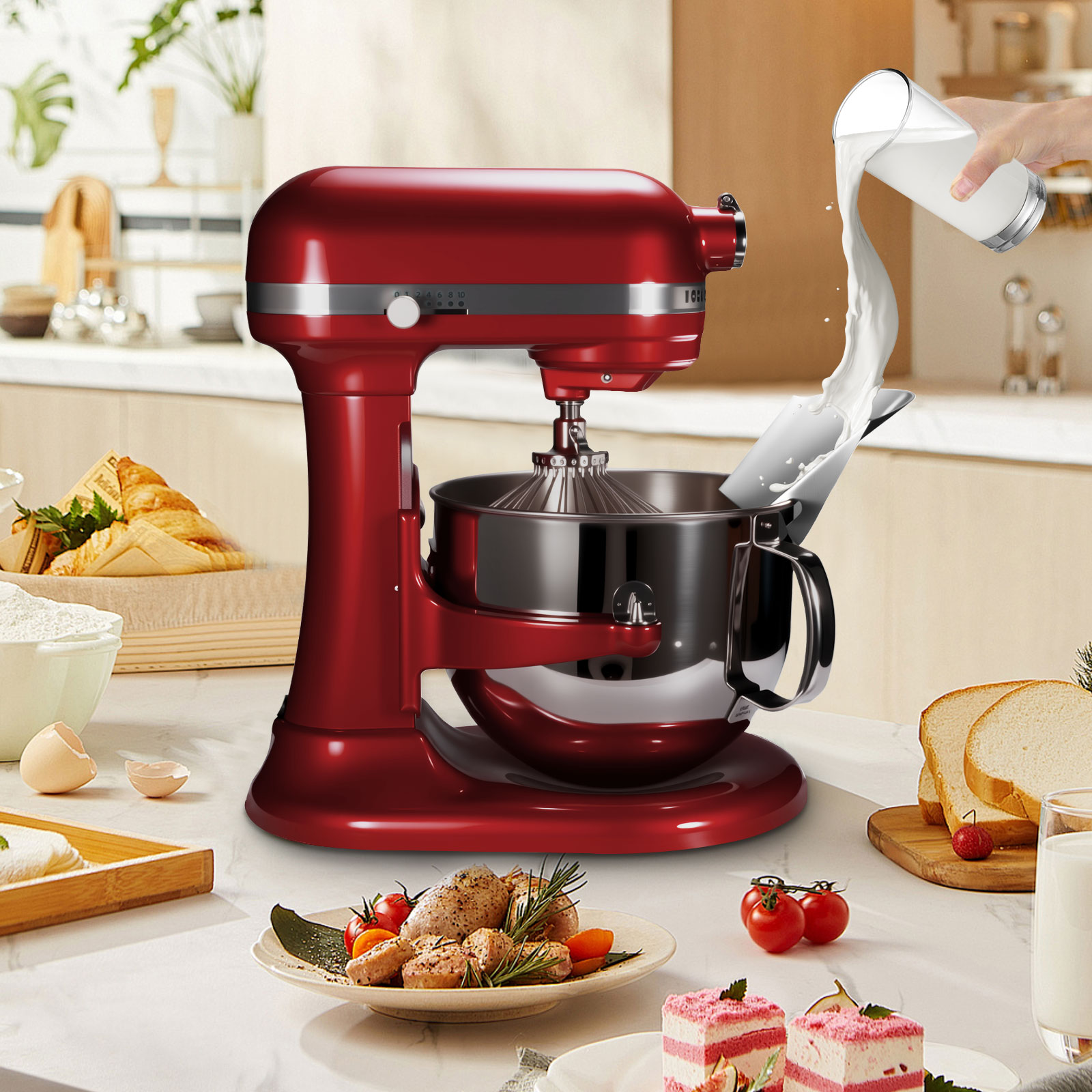 1 шт., защита от опрокидывания – обзор и цена Kitchenaid Baking Set