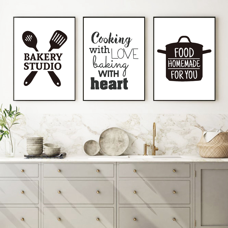 Кухонные принты и постеры с на – обзор и цена Kitchen Baking Wall Art
