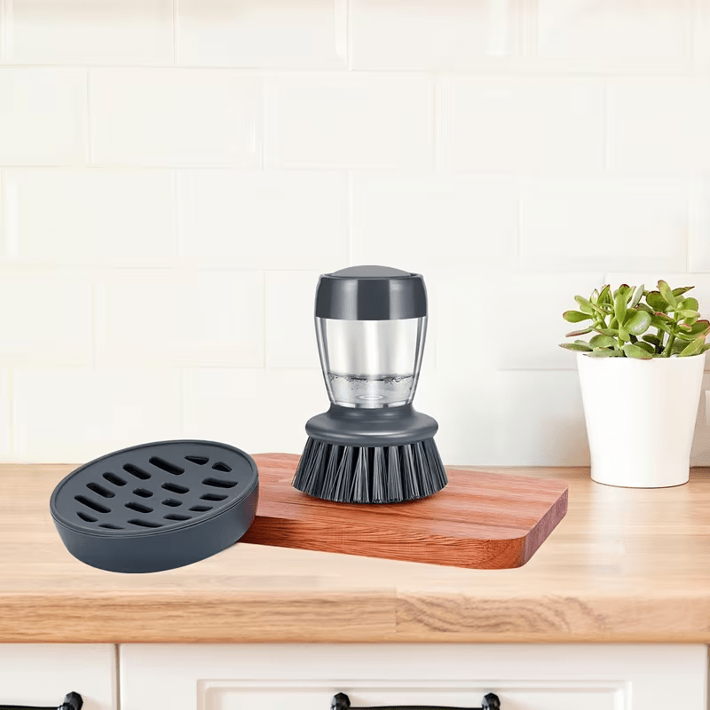 Щетка для мытья посуды с дозат – обзор и цена Kitchen Baking Pan Organizer