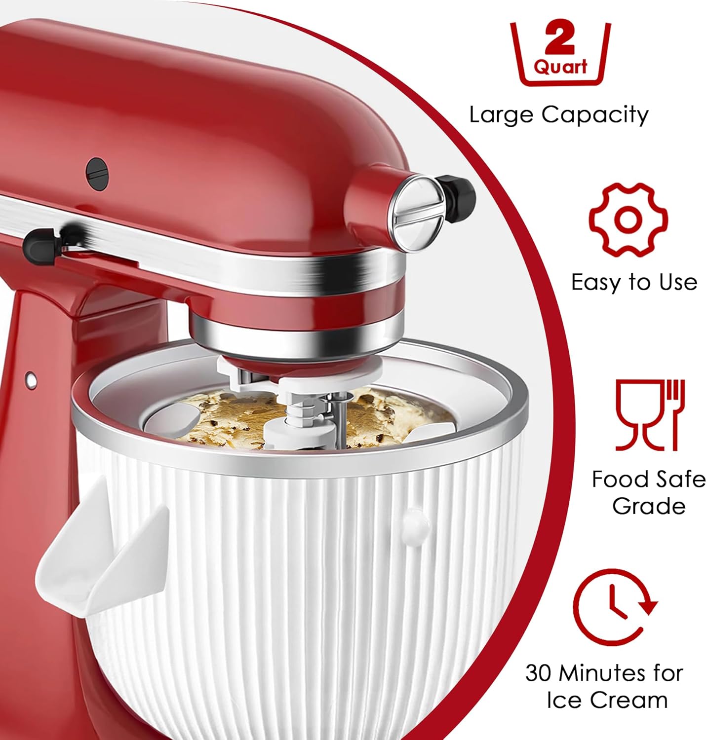 Насадка для мороженого для мик – обзор и цена Kitchenaid Baking Set